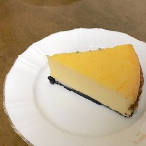 簡単！混ぜるだけのベイクドチーズケーキ